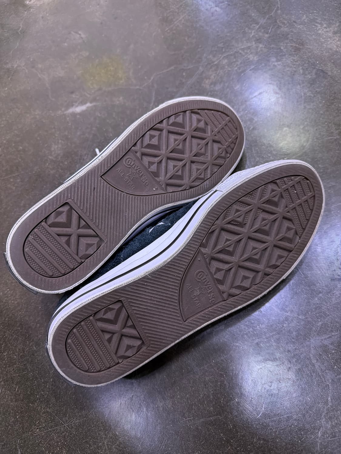 컨버스 원스타 로우 스웨이드 스니커즈 블랙 255 상품이미지9