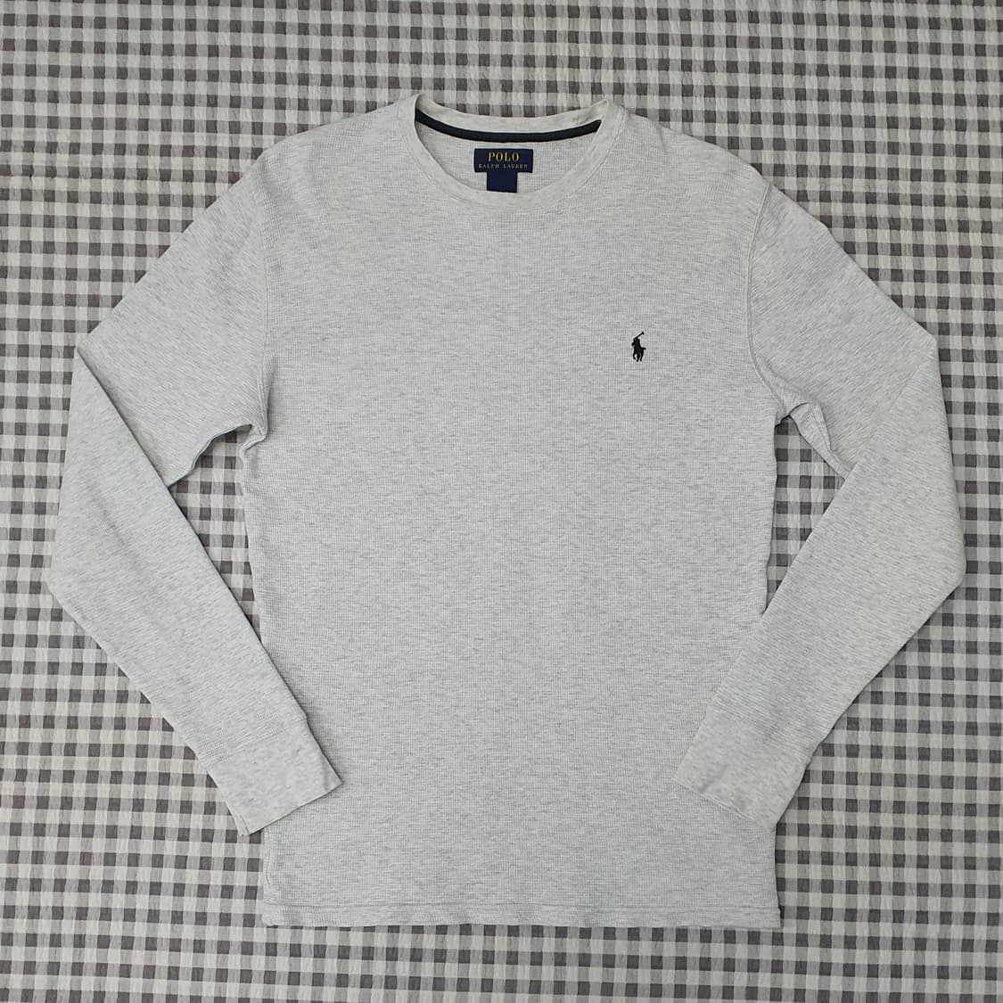 폴로 랄프로렌 와플 슬리브 면티 남자95 상품이미지1