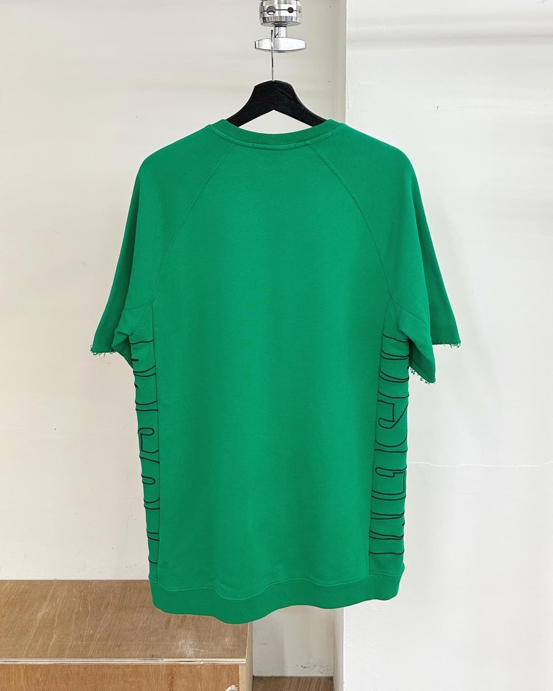 MSGM 그린 사이드 로고 쭈리 반팔 티셔츠  상품이미지2