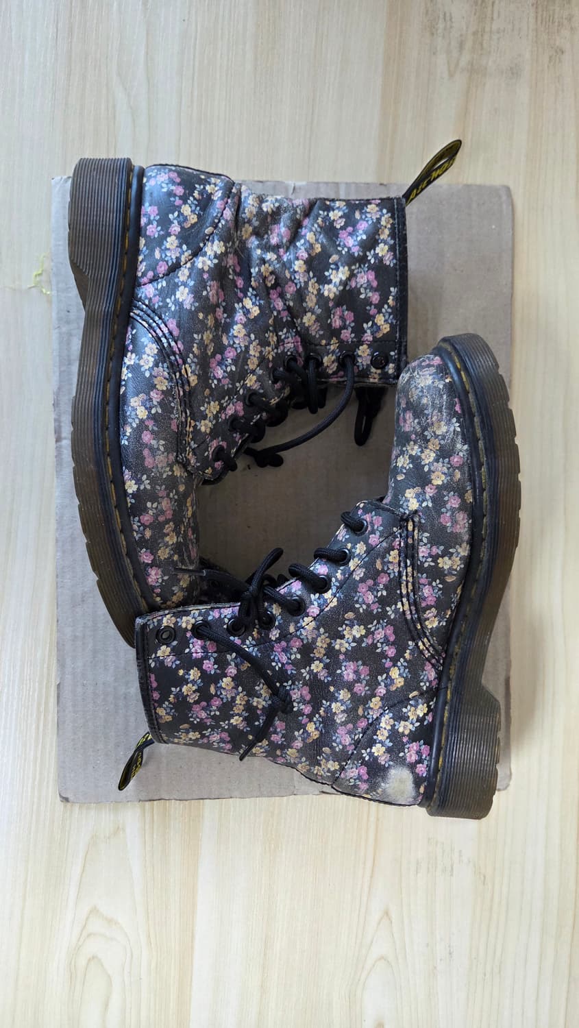 닥터마틴 1460 플로랄, 플로럴 부츠 상품이미지3