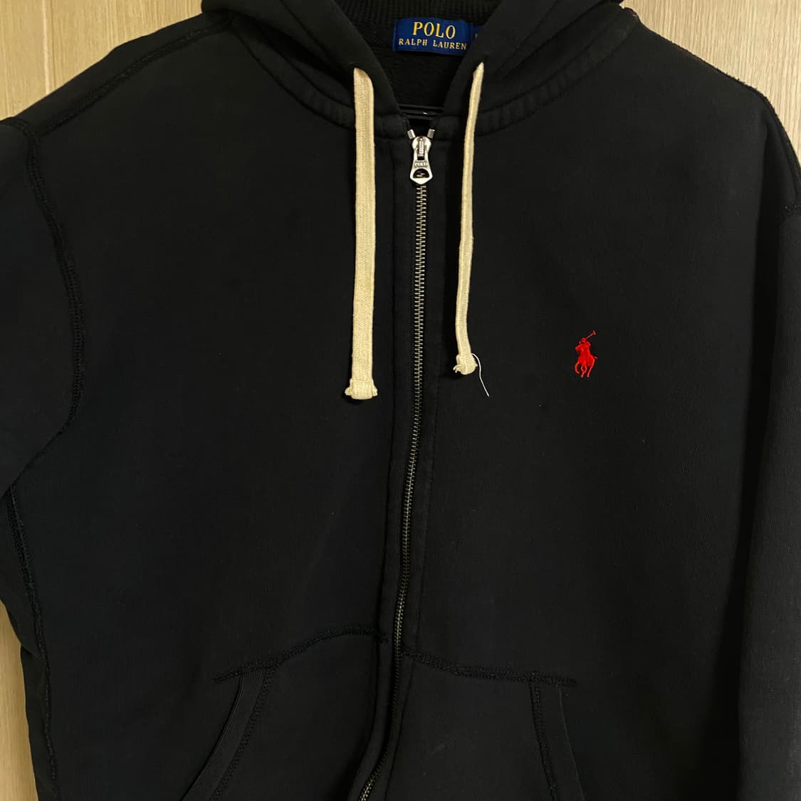 폴로 래드포니 후드집업 블랙 L 상품이미지2