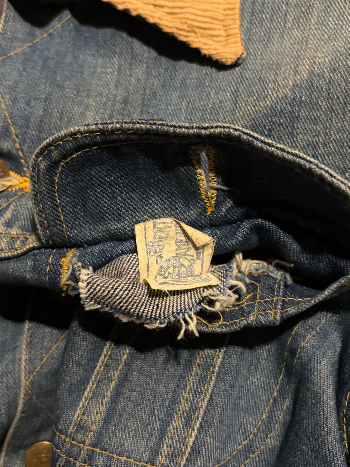 70s Lee 101LJ Storm Rider USA🇺🇸 상품이미지8