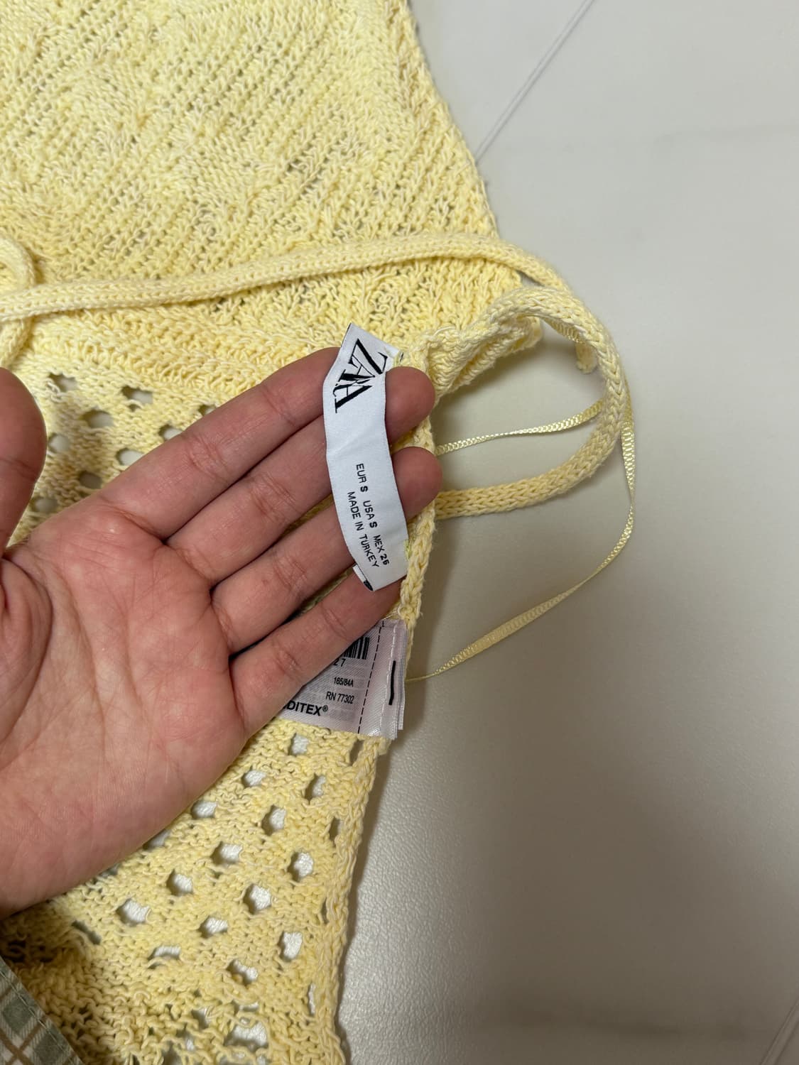 자라 크로셰 탑 상품이미지3