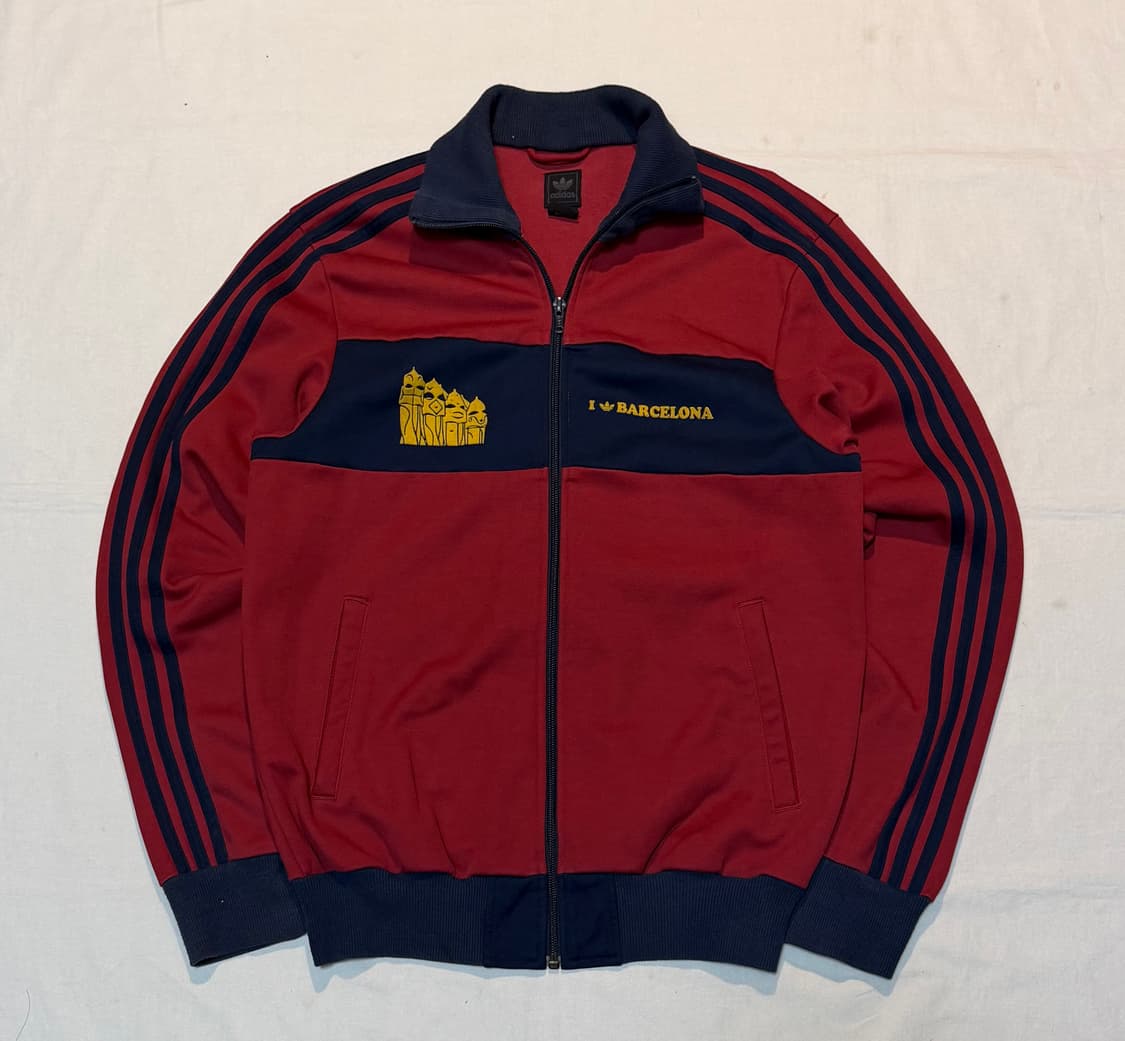 00s 아디다스 바르셀로나 버건디 트랙탑 져지 상품이미지1