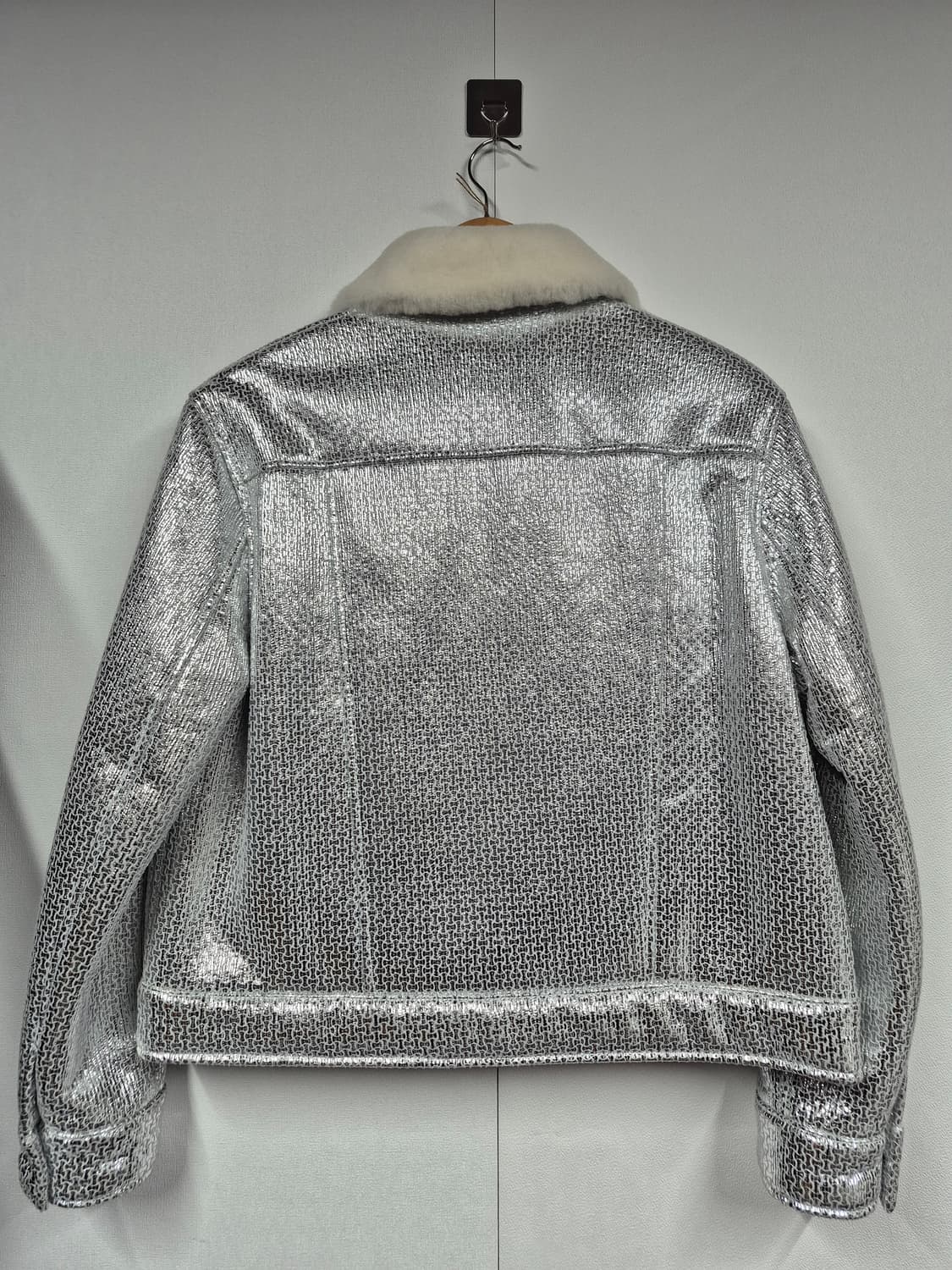 ~ 66까지 루비나부띠끄 양털 암가죽 패딩 상품이미지2