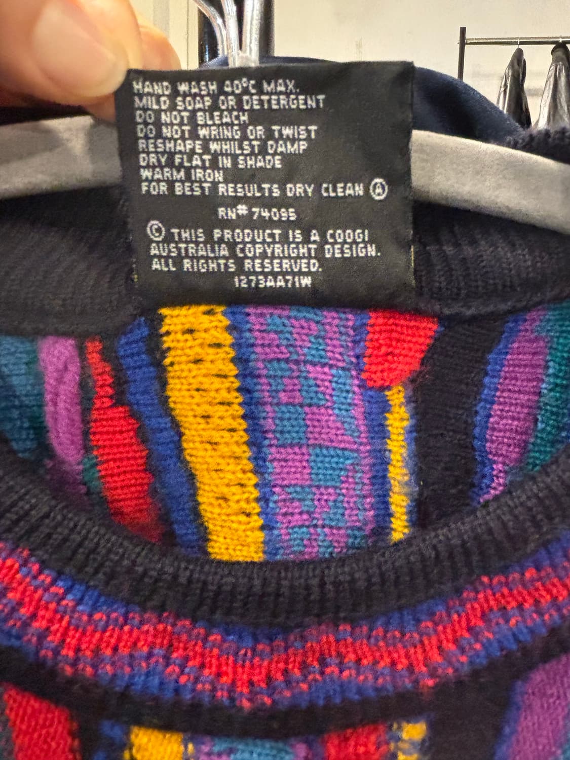 COOGI 쿠지 케이블 울 니트 상품이미지5