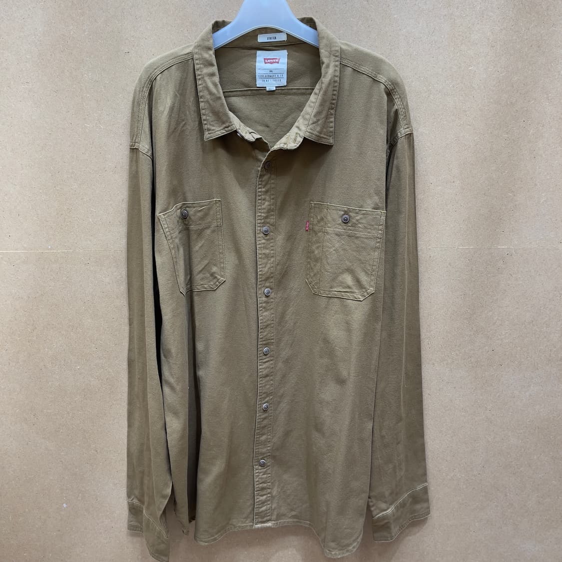 리바이스 투포켓 워크셔츠(XXL) 상품이미지1