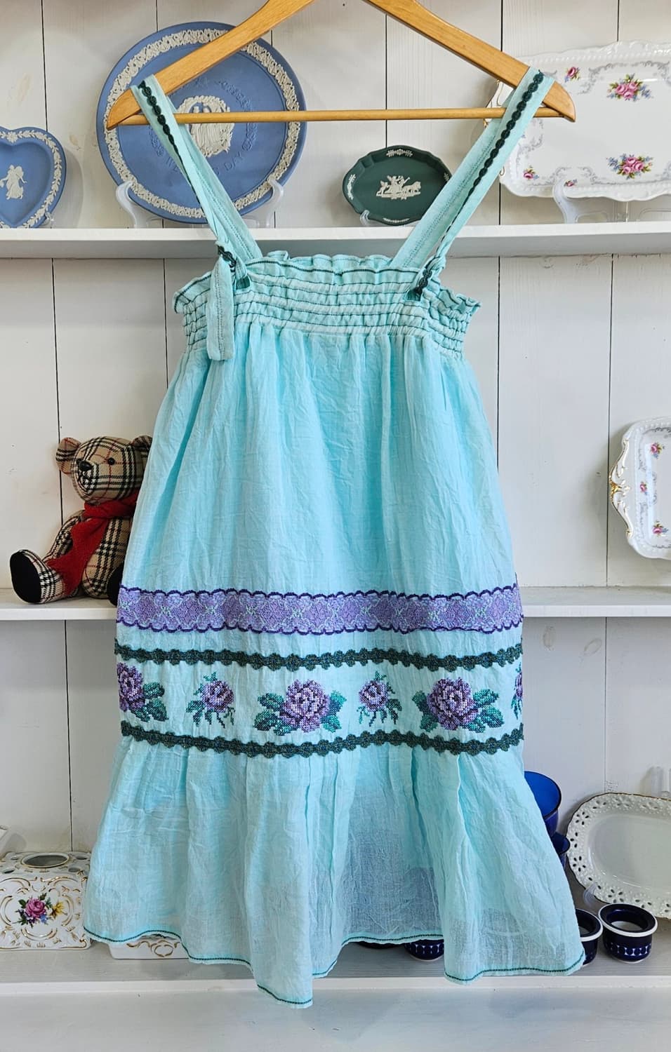 ANNA SUI 안나수이플라워 자수 원피스 상품이미지4
