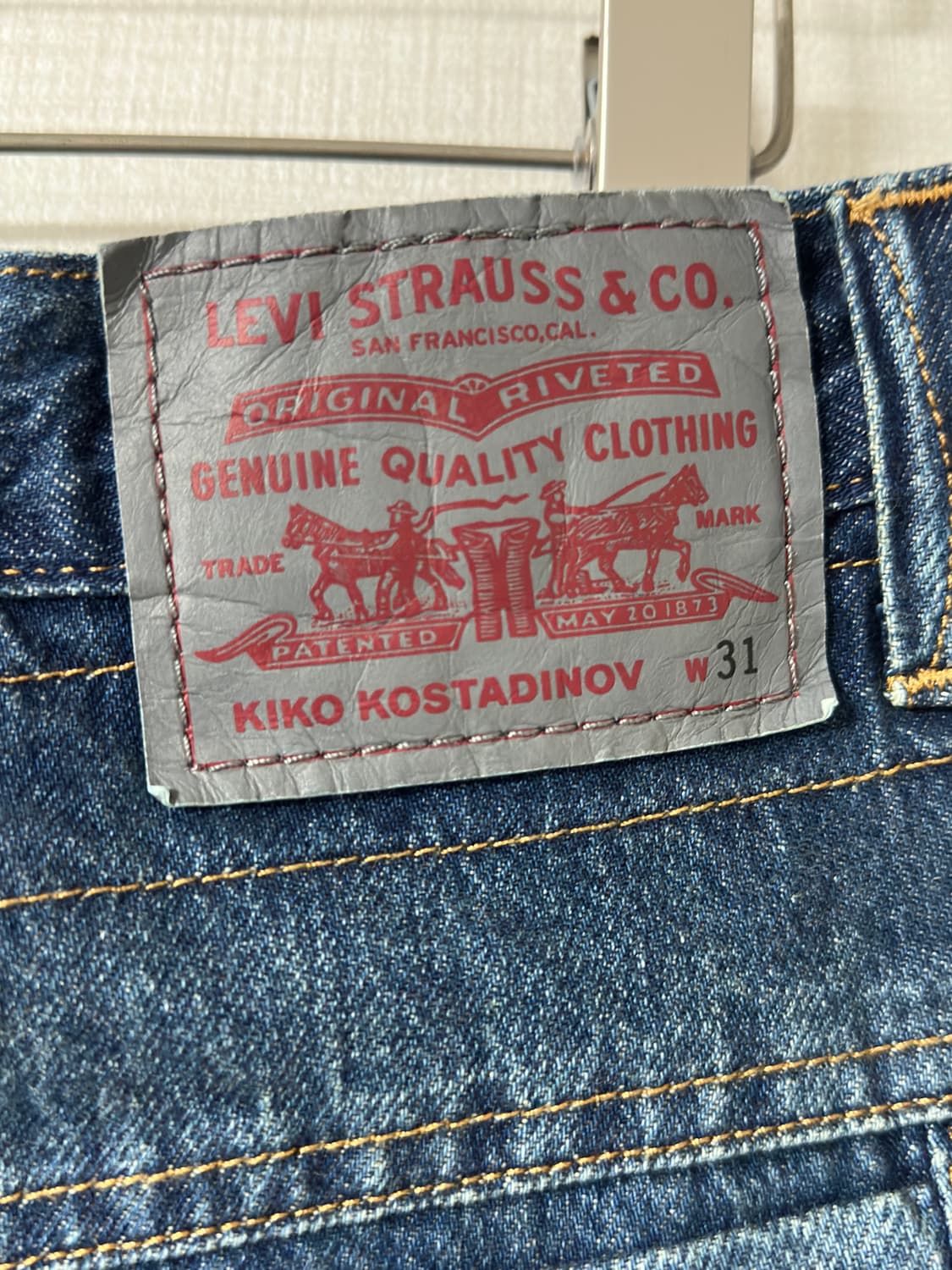 KIKO KOSTADINOV X LEVI'S ARTICULATE JEAN 상품이미지5