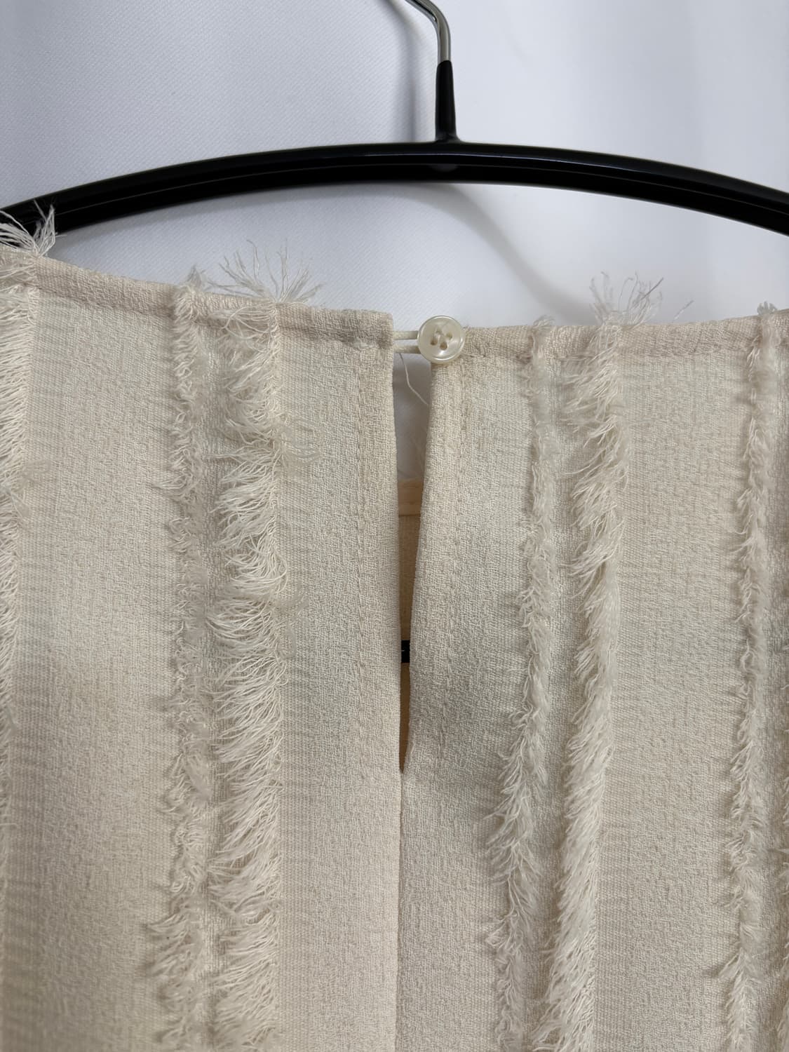 cream fringe blouse 상품이미지6