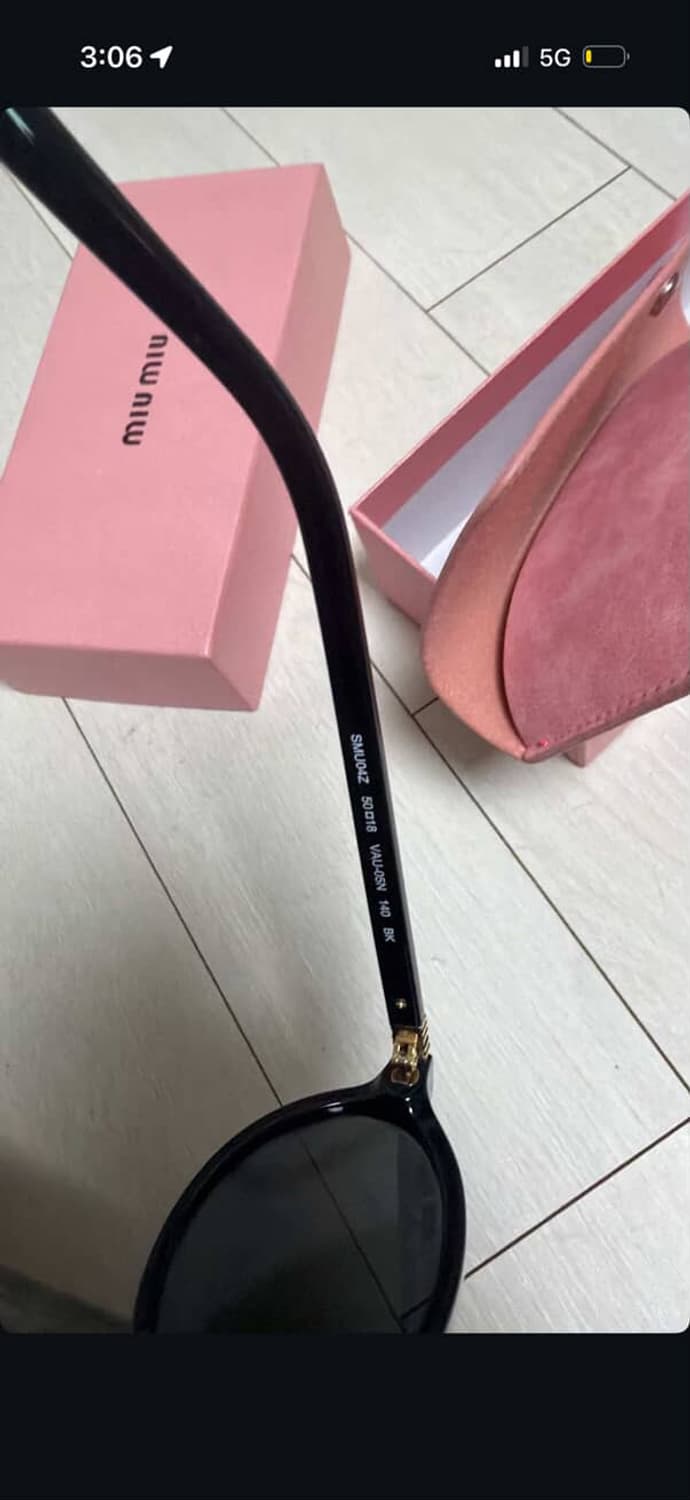 미우미우 선글라스 상품이미지4