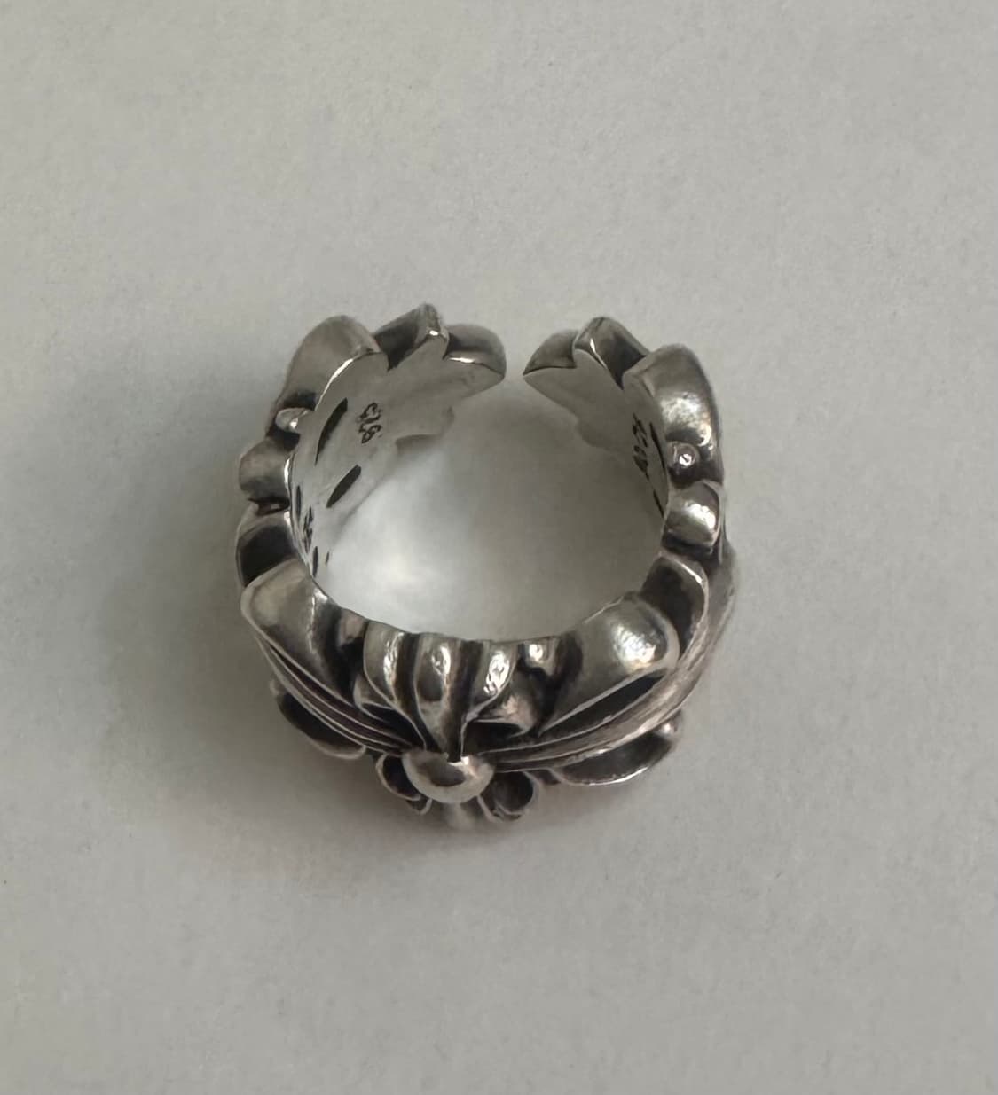 Chrome Hearts 크롬하츠 더블 플로랄 링 9호  상품이미지1