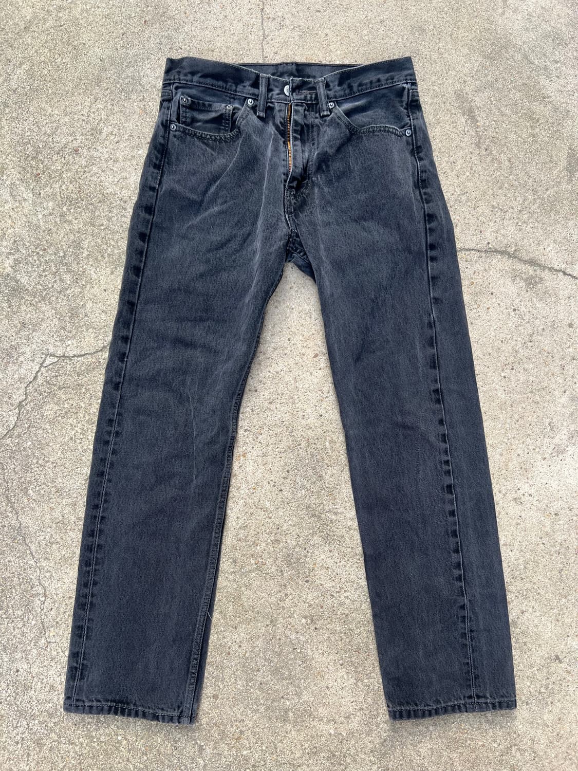 리바이스 505 블랙진 상품이미지3