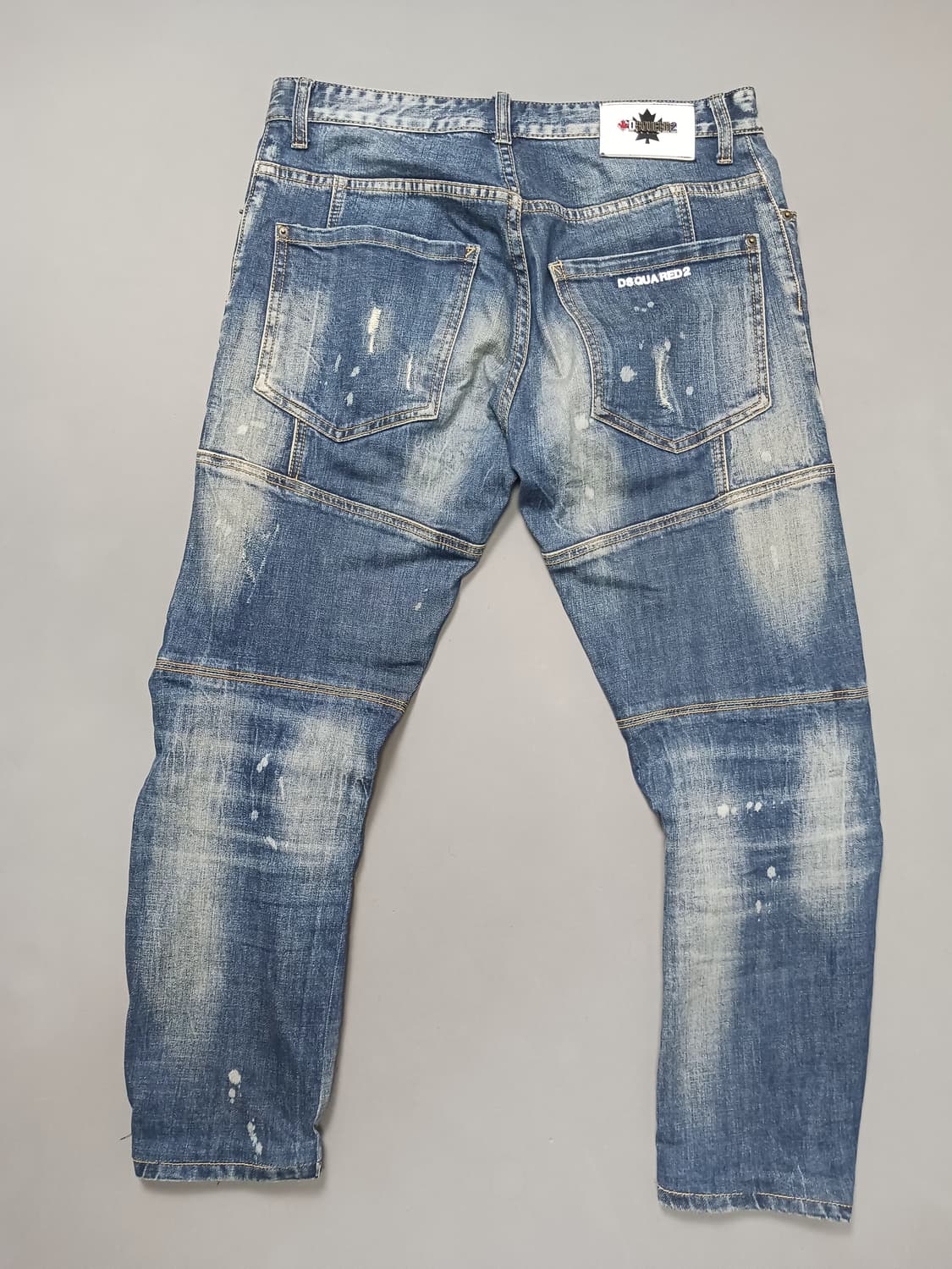 [32] 디스퀘어드2 메탈패치 바이커진 청바지 상품이미지7