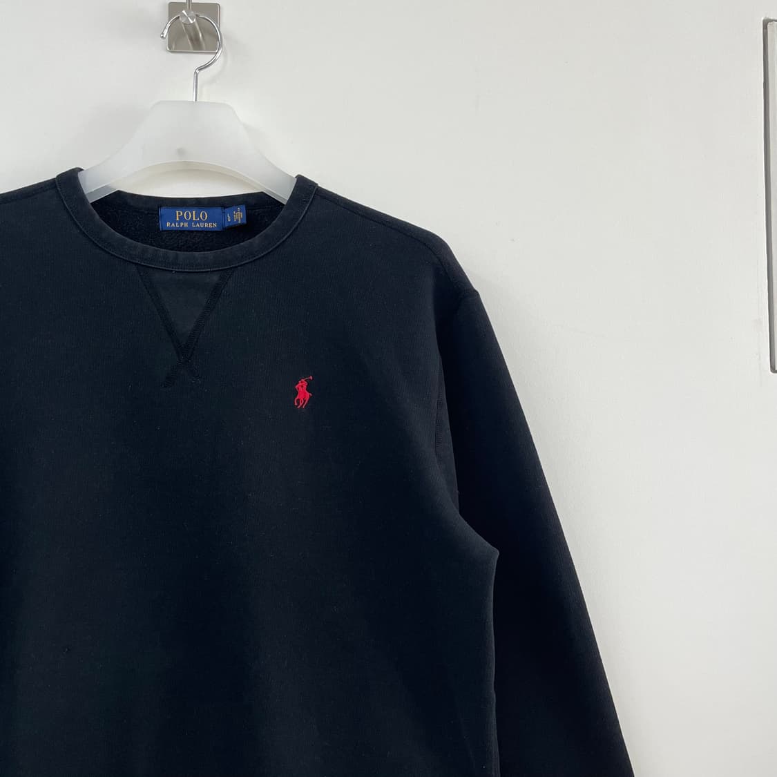 폴로 랄프로렌 신형 레드 포니 블랙 맨투맨 상품이미지4