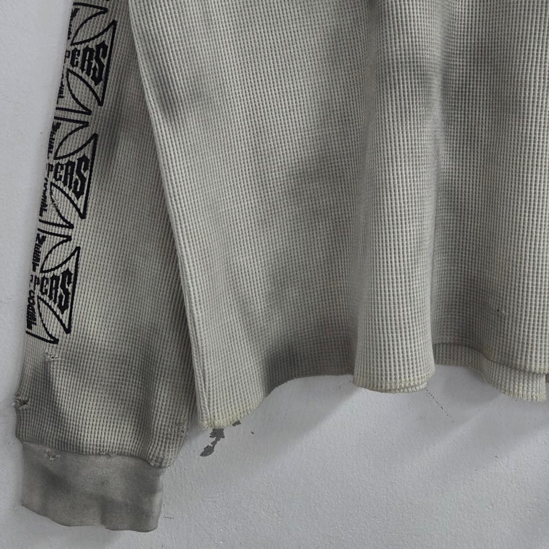 빈티지 와플 긴팔티셔츠 상품이미지3