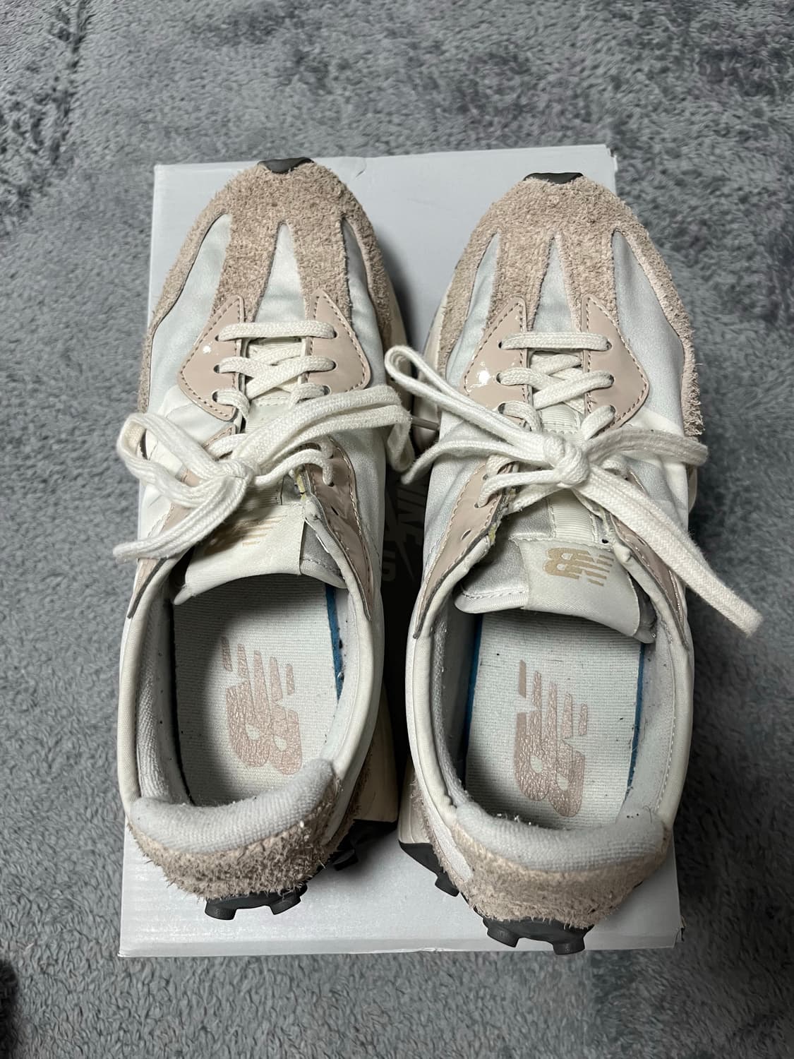W255)뉴발란스327 베이지그레이 상품이미지3