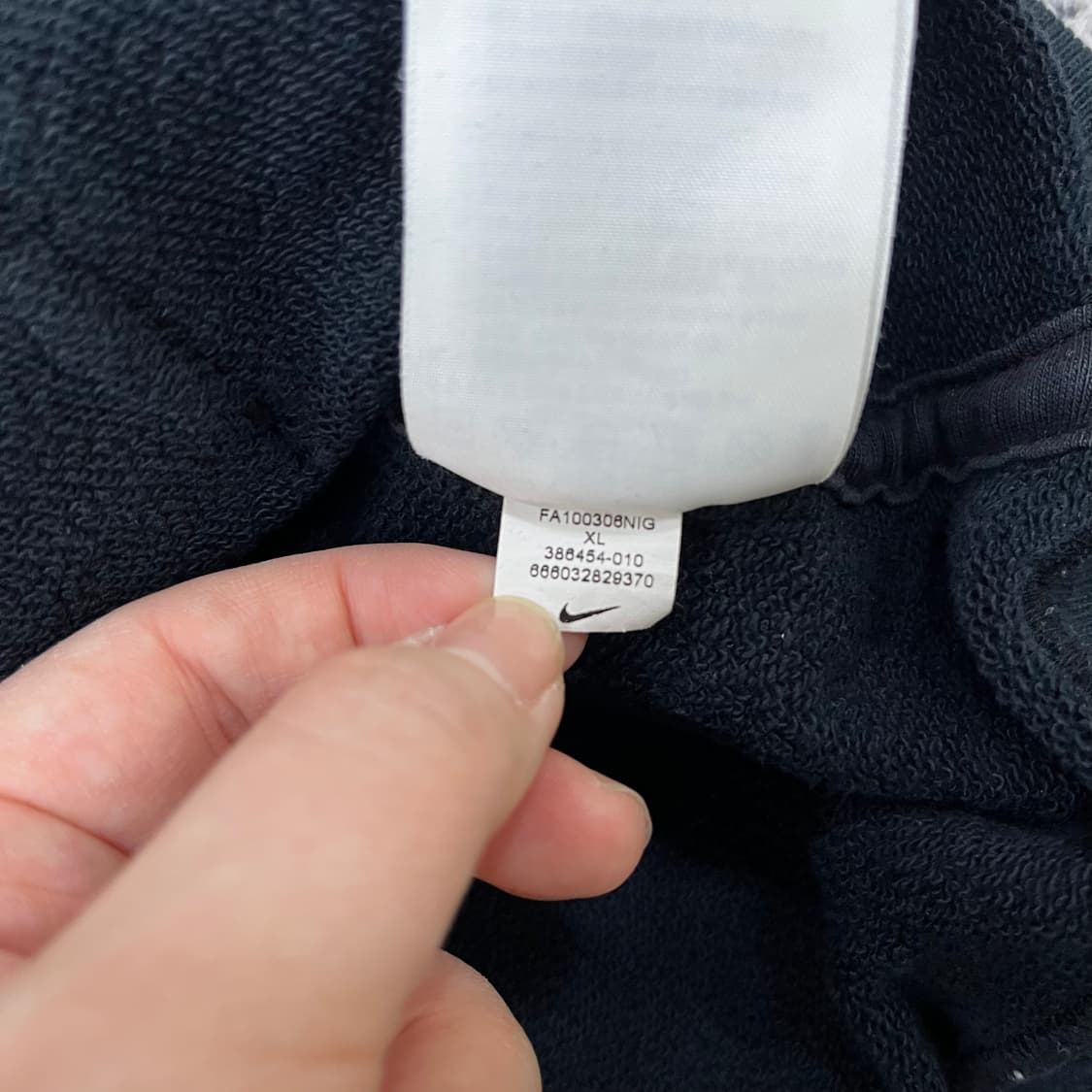 XL 나이키 반집업 스우시 후드티 0327M 상품이미지4