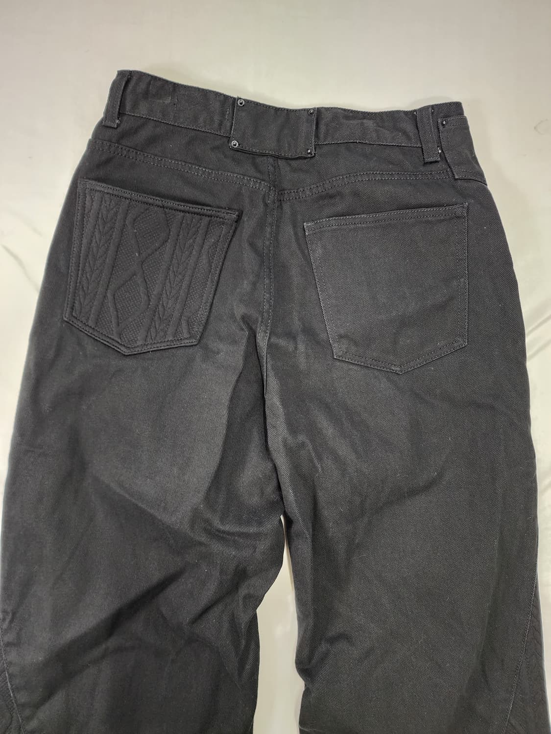 메종미네드 니트 믹스 외이드 팬츠 상품이미지6