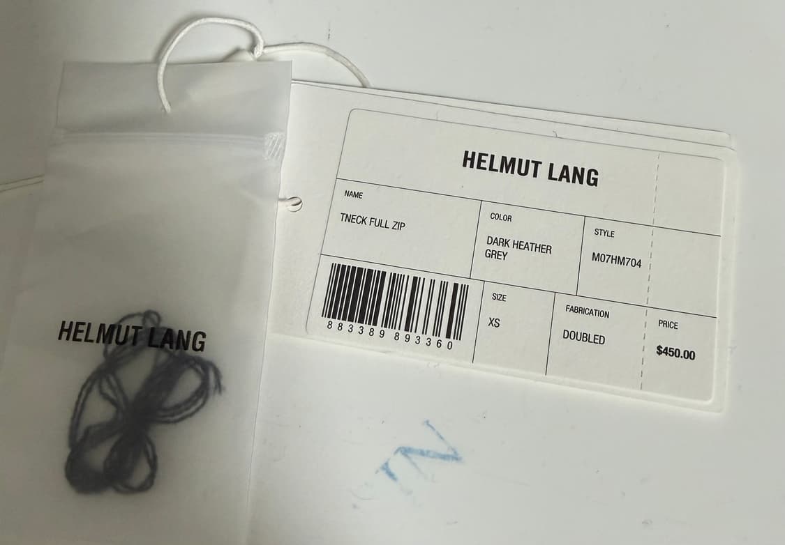 헬무트랭 집업 니트 상품이미지5