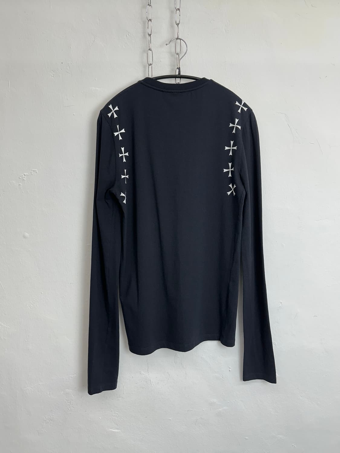 Neil Barrett Cross-Print Long Sleeve T-S 상품이미지6