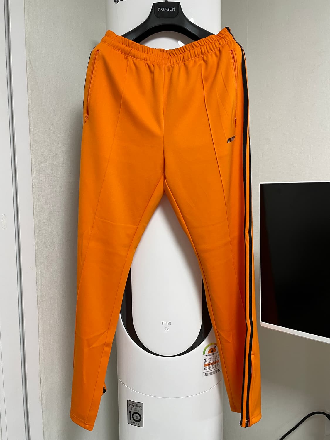 널디 트레이닝 트랙 셋업 세트 오렌지 라지 L 상품이미지3