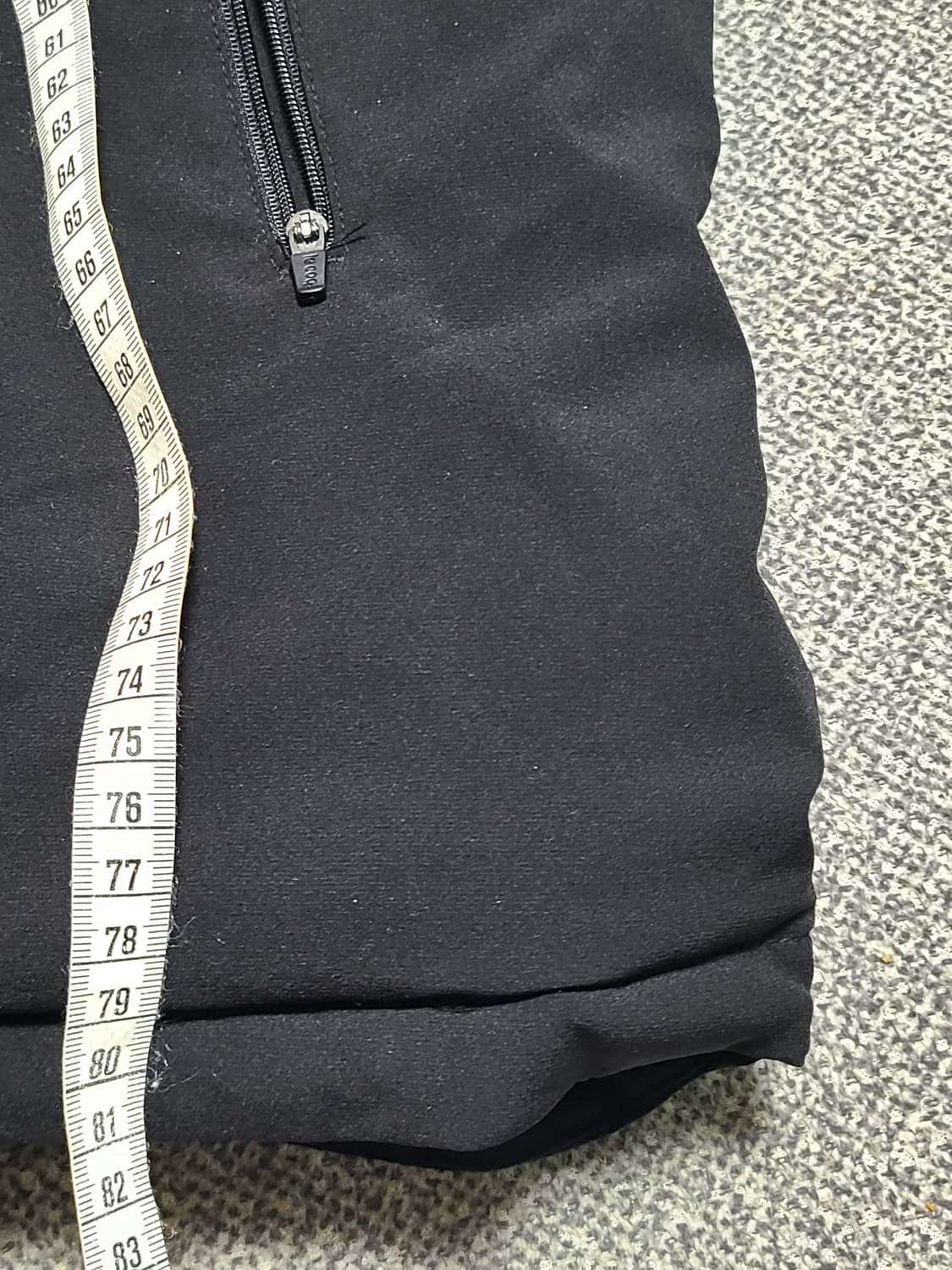 르꼬끄 남성 중기장 덕다운 패딩 L (100) 블랙 상품이미지8