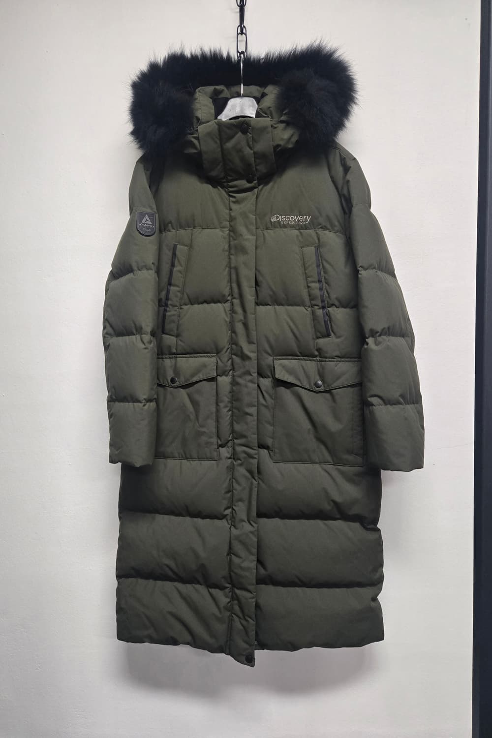 디스커버리 익스페디션 여성 리빙스턴 구스다운 롱패딩 상품이미지1