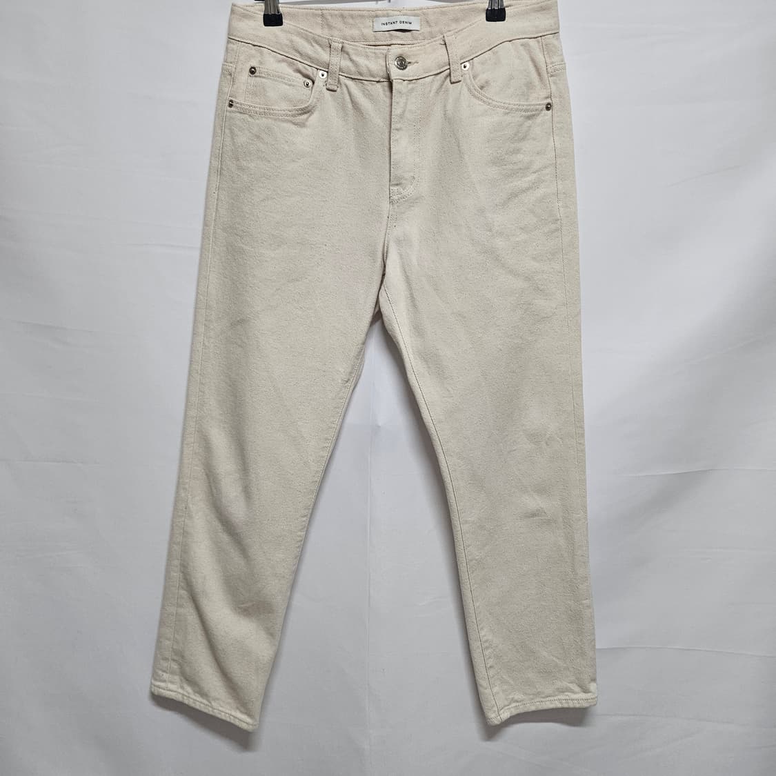 인스턴트데님 슬림핏 크림진 데님팬츠 30 상품이미지1