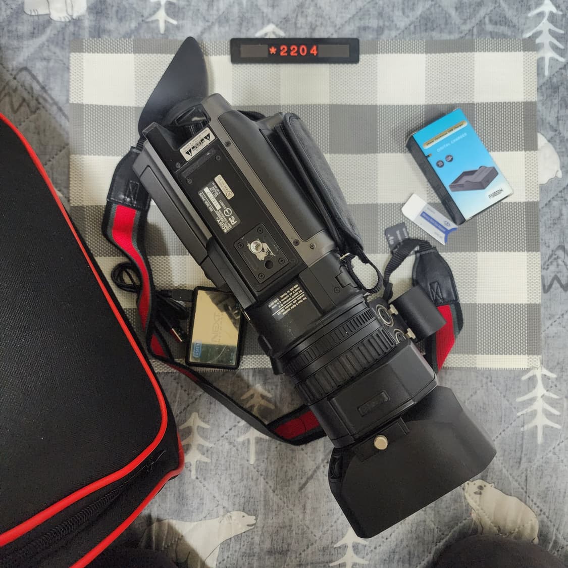 소니 DVCAM 6미리 DSR-PD 170 캠코더 가방세트 상품이미지4