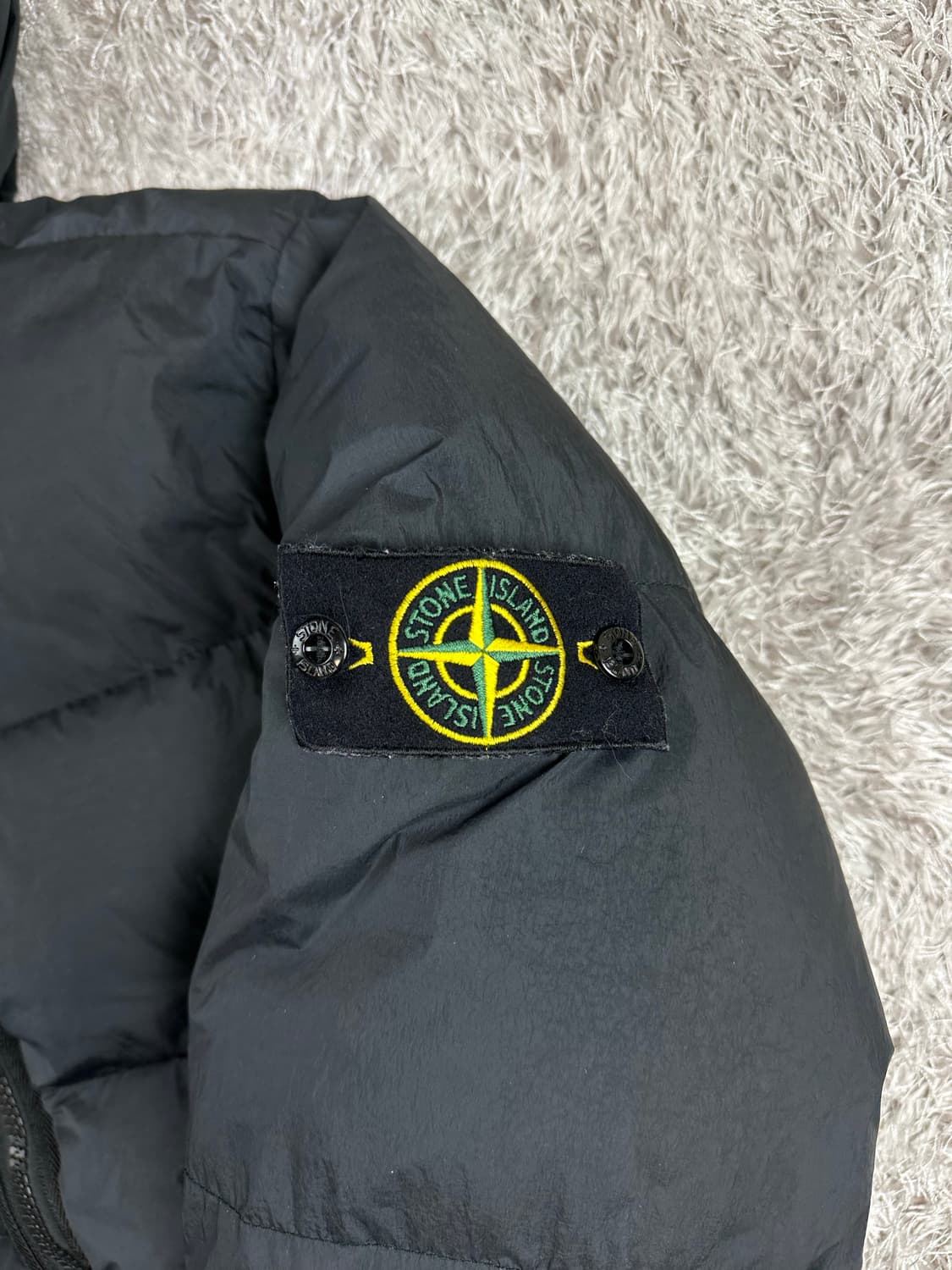 [L] 백화점판 정품 스톤아일랜드 21FW 크링클랩스 후드 패딩 상품이미지4