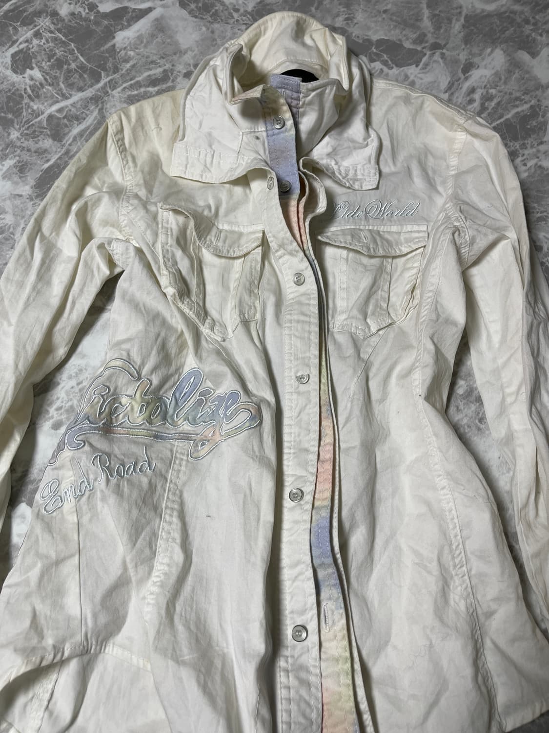 y2k 2way shirts jacket 상품이미지2