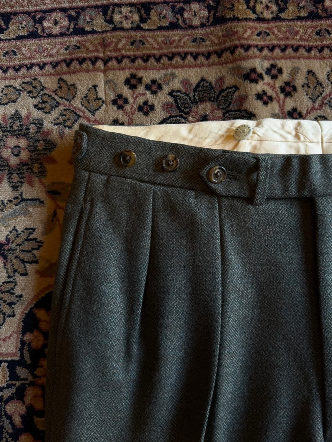 폴로 랄프로렌 더블 브레스티드 수트 셋업 100/30 상품이미지4