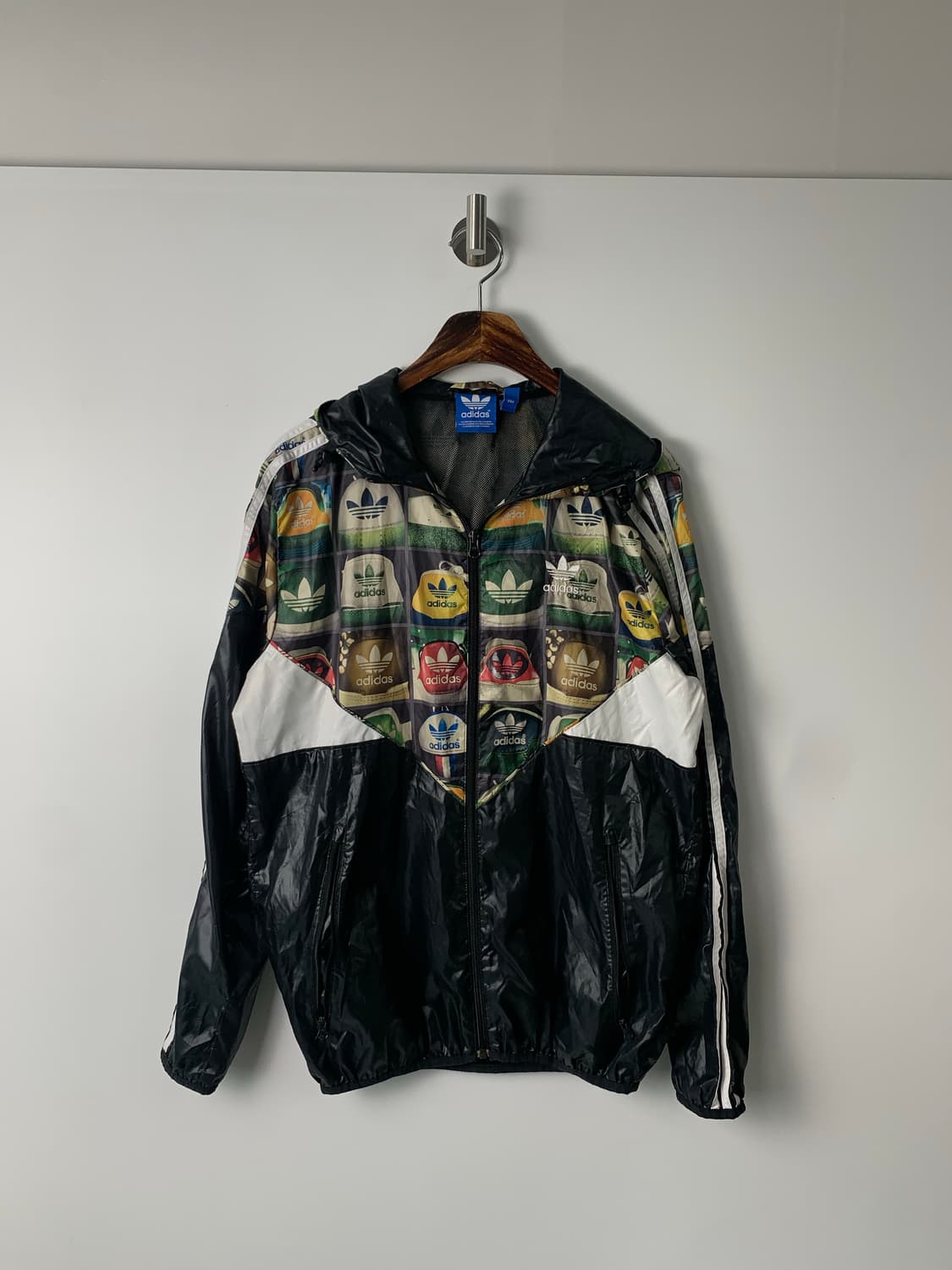 아디다스 올드스쿨 콜로라도 블랙 바람막이 자켓 상품이미지2