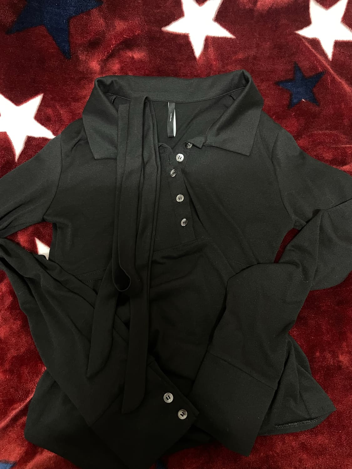 플레어업 드레이프 티셔츠 + 스카프 상품이미지2