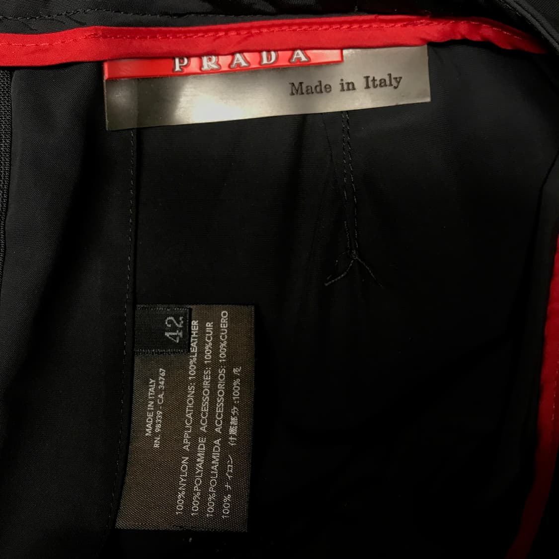 프라다 스커트 블랙 42 상품이미지7