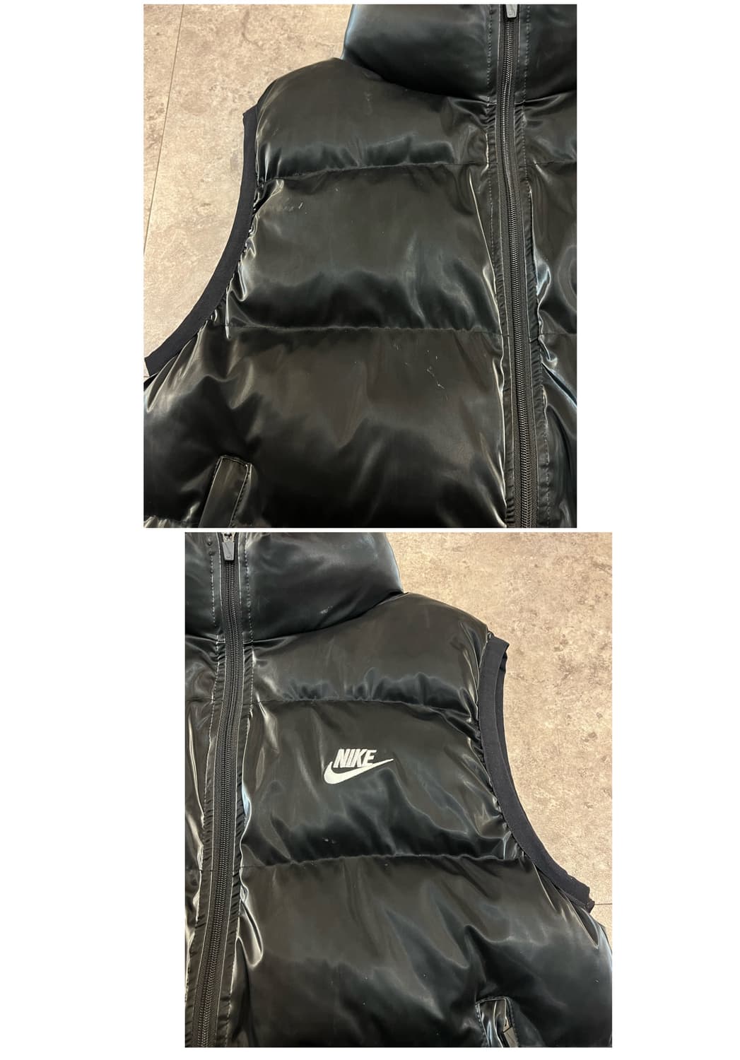 나이키 패딩 베스트 블랙 L #csz2788 상품이미지6