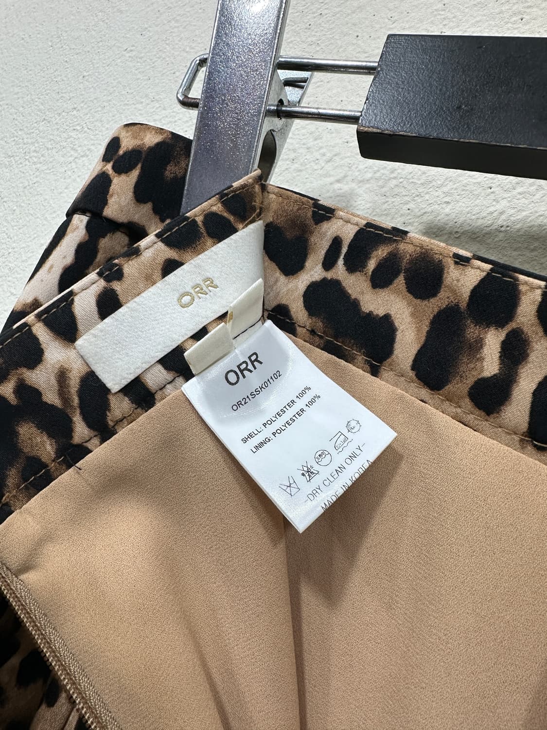 ORR 오르 레오파드 스커트 상품이미지4