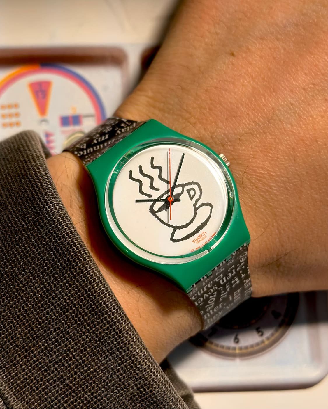 92년판) 빈티지 스와치 cappuccino 상품이미지1