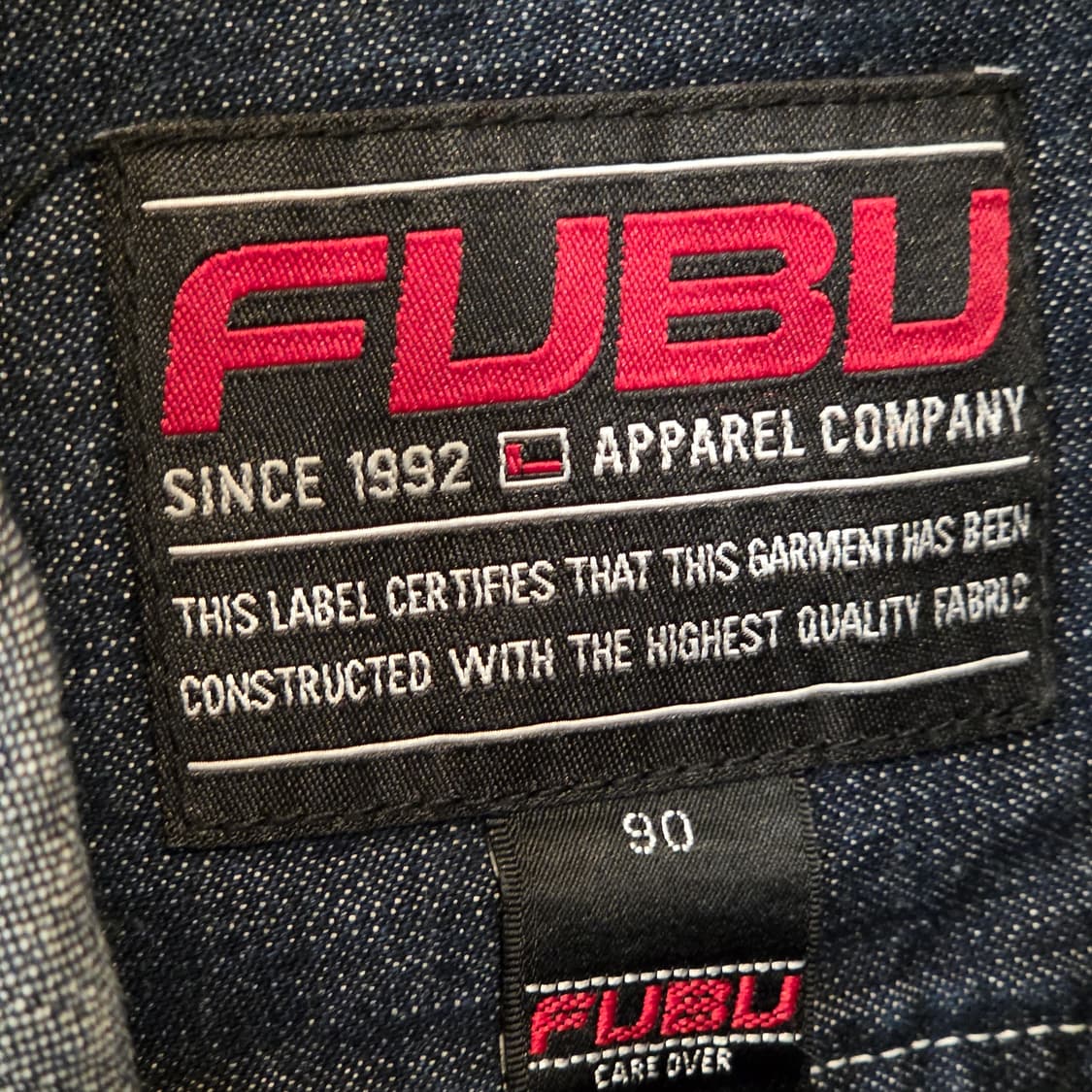 FUBU 걸즈 핑크 포인트 데님 후드집업 상품이미지8