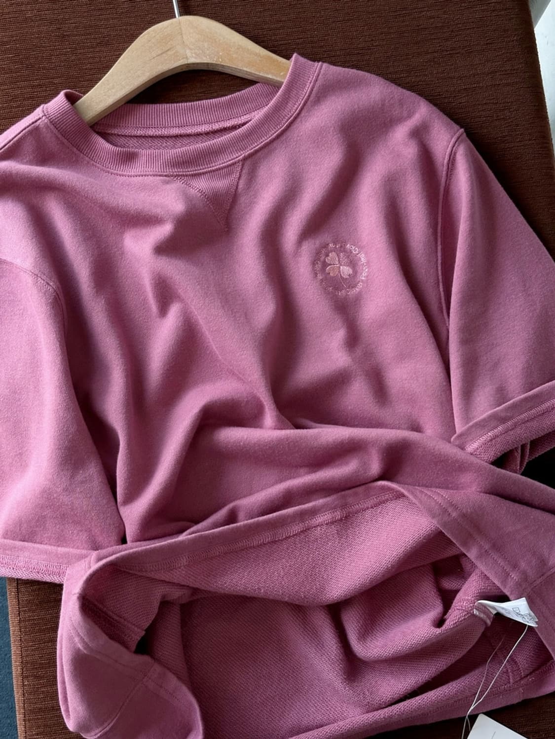Light cotton H/S sweatshirt tee 상품이미지2