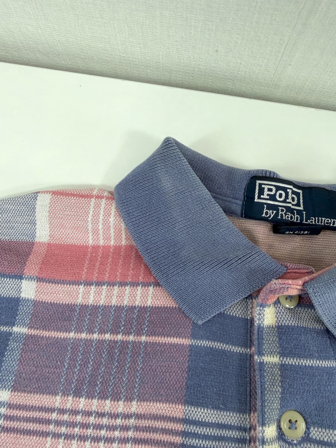 폴로 랄프로렌 체크 반팔카라티 (man s) 상품이미지4