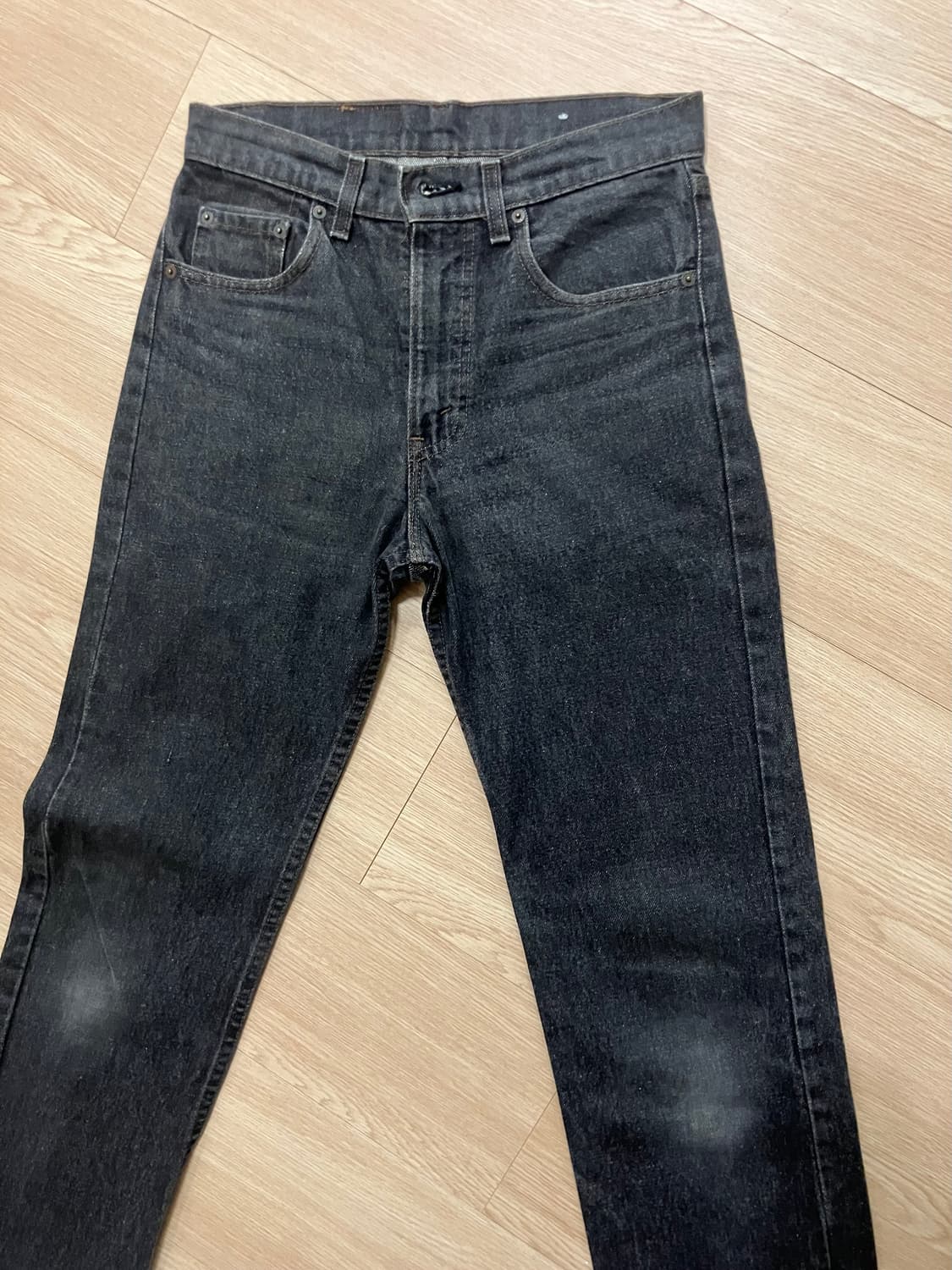 [30x32] made in usa 리바이스 501 흑청 상품이미지2