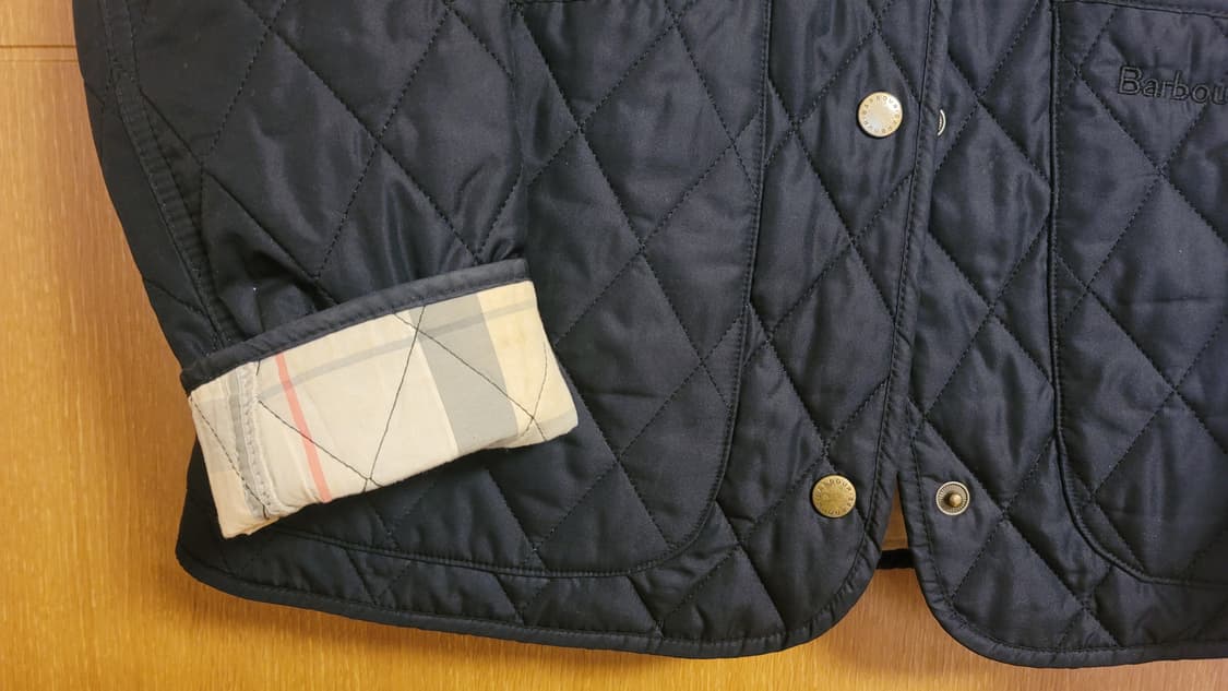 BARBOUR 바버 | 여성 네이비 Annandale 퀼팅 자켓 상품이미지5