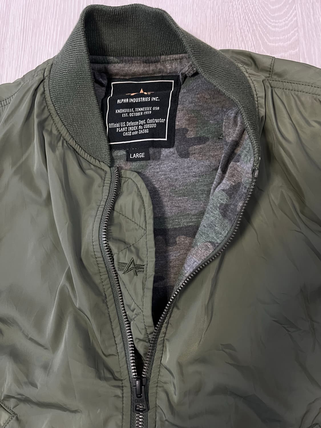 알파인더스트리 항공자켓 여자M 상품이미지3