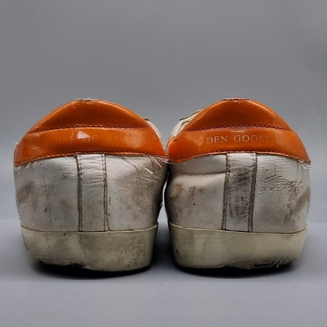 골든구스 슈퍼스타 오렌지탭 스니커즈38 250 상품이미지4