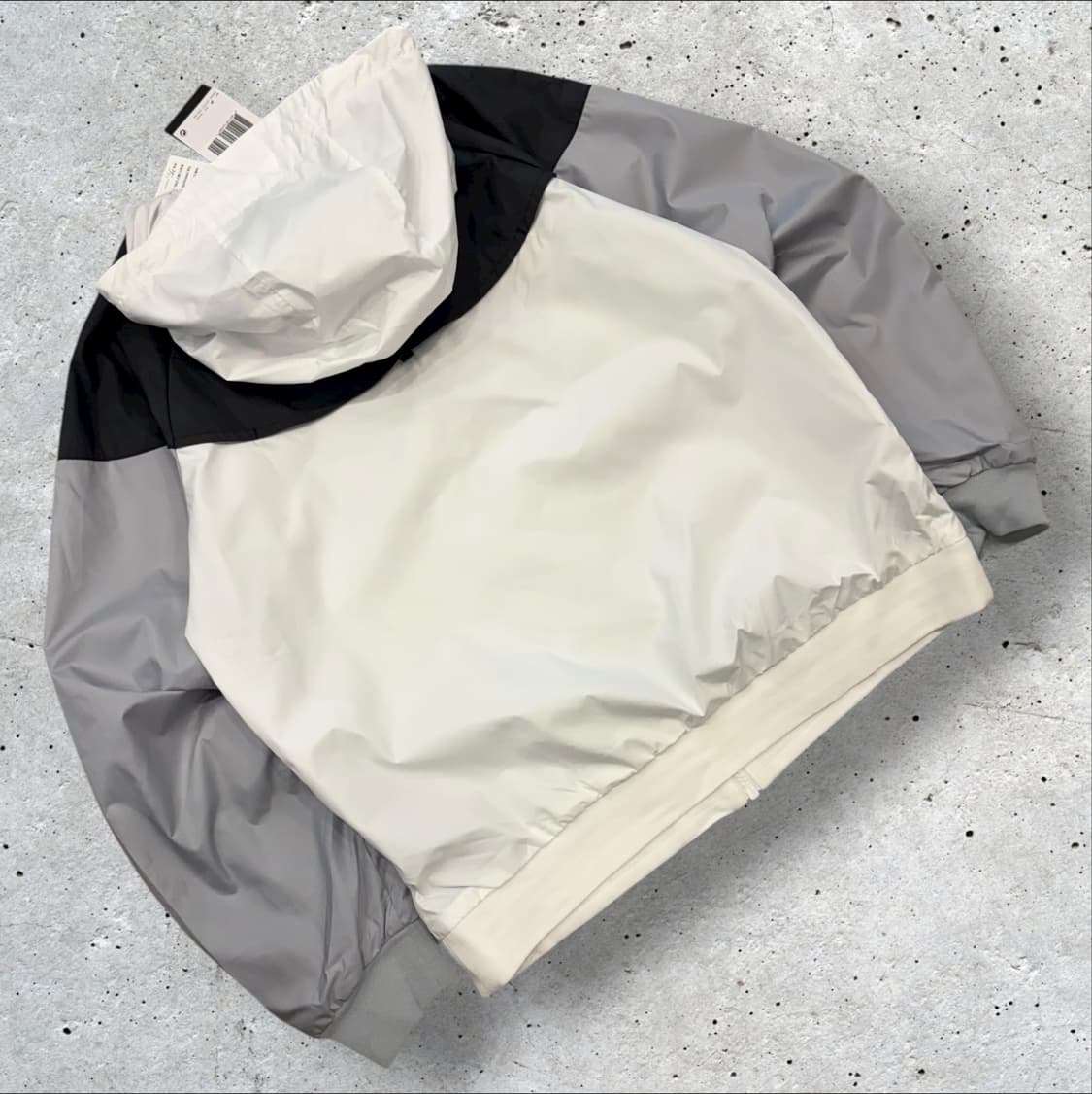 [XL] 나이키 윈드러너 주니어 바람막이 블랙/화이트/그레이 B293 상품이미지2