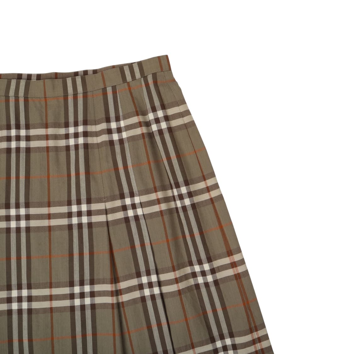 버버리 노바체크 울 스커트 상품이미지5