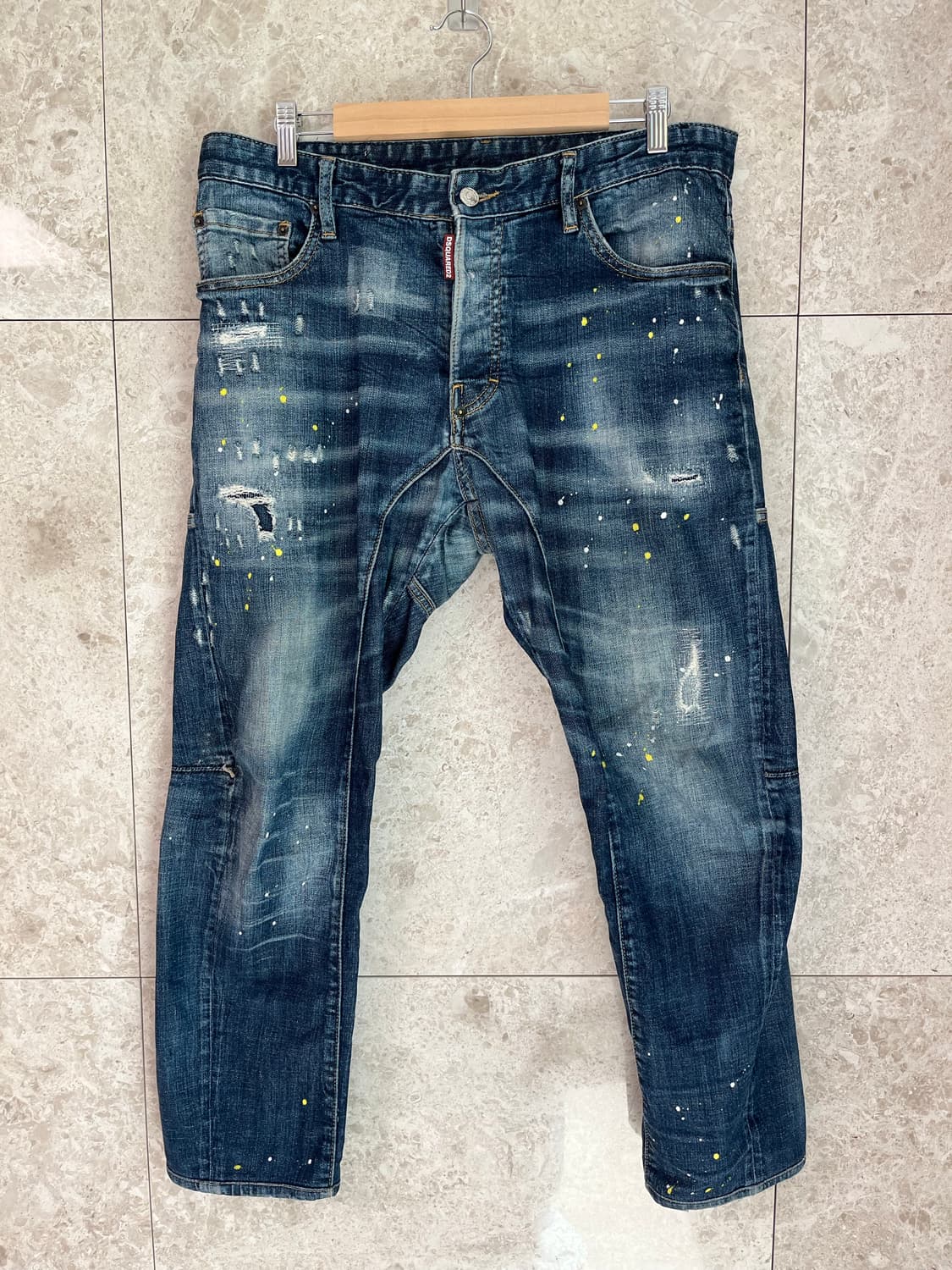 디스퀘어드2 페인트 스플래터 데님 48(34인치) 정품 상품이미지1