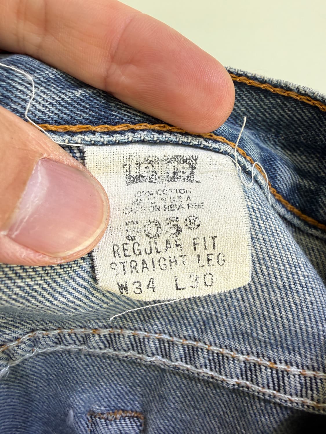 90's LEVIS 505 (Made in USA)  상품이미지6